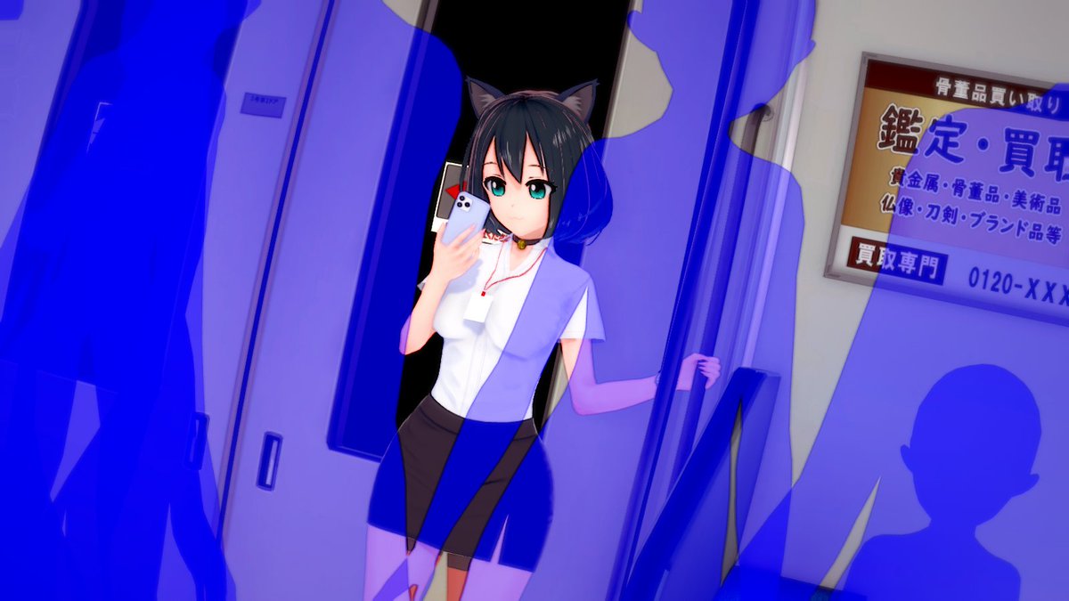 RoyalDrakosZ's tweet photo. #Koikatsu #3dart #Animeart #WithYourCoworker #fanart #CharacterCard #Yumi

I made abordable cat office lady Yumi from "With Your Coworker" I recently bought on Steam for just one dollar. It's my first making a video games character. 

MEGA: https://t.co/ewnOfl9zX5 https://t.co/cVXLgorZKn