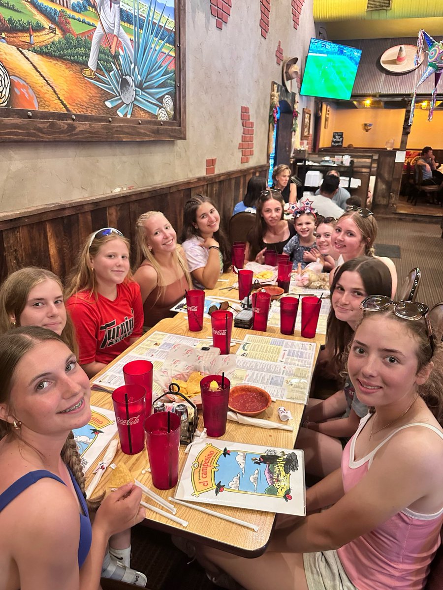 Turnin2Julien's tweet photo. A dominant weekend at @FIREintheSKYsb 

✅ 6-0 record
✅ Final 8 of 116 teams (weather ended the tournament)

Team stats:
🔥 .421 AVG
💥 1.148 OPS
🥎 8 hits/game (3 XBH/game)
🏃‍♀️ Outscored opponents 49-6
🥎 1.27 ERA

Complete team effort all weekend
@Turnin2Softball @coachmaloney2 https://t.co/IzcHP95CZq