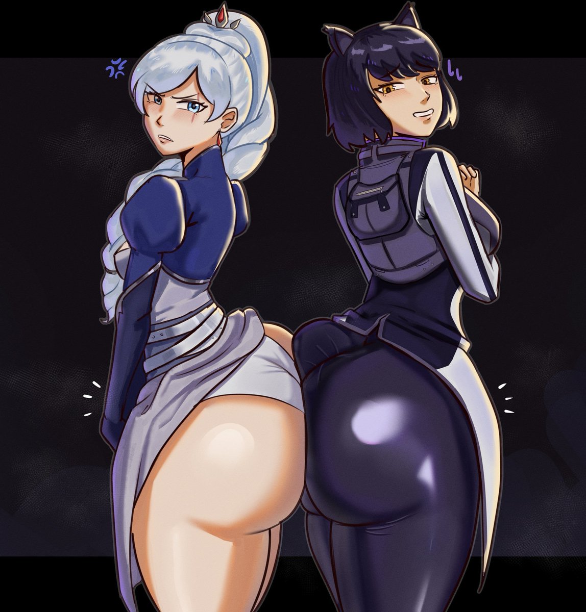 SmolFights's tweet photo. "Well!? You better choose my ass!" https://t.co/FDacnqG0bJ