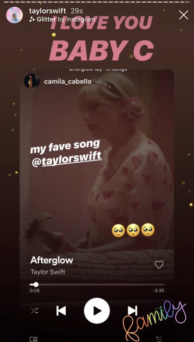cabEYomyeggo's tweet photo. taylor calling camila baby c is everything to me btw https://t.co/mx1gYM7YYP