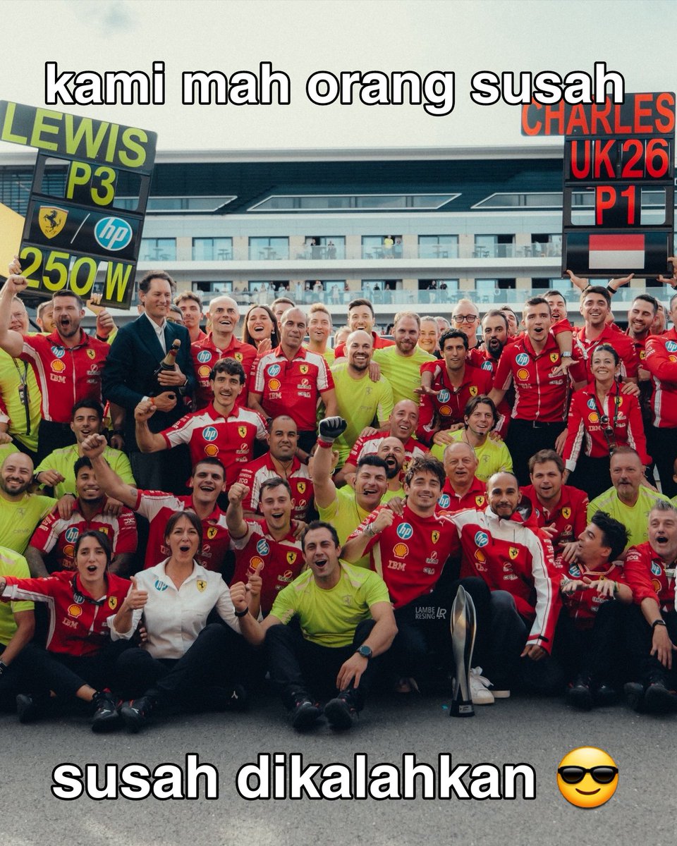 LambeResing's tweet photo. Selamat pagi tifosi 😎🔥 https://t.co/qwpXMUbS55