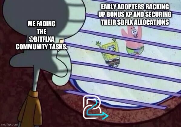 atingeddie's tweet photo. Don't be the one watching from the sidelines when the ecosystem goes full throttle. 🕒

The @BITFLXA campaign is running hot, and the leaderboard shifts daily. Every completed task gets you closer to maximizing your $BFLX allocation.

Get to work:
🌐 https://t.co/XvUkJGD6WI https://t.co/UuFpEv9kcs