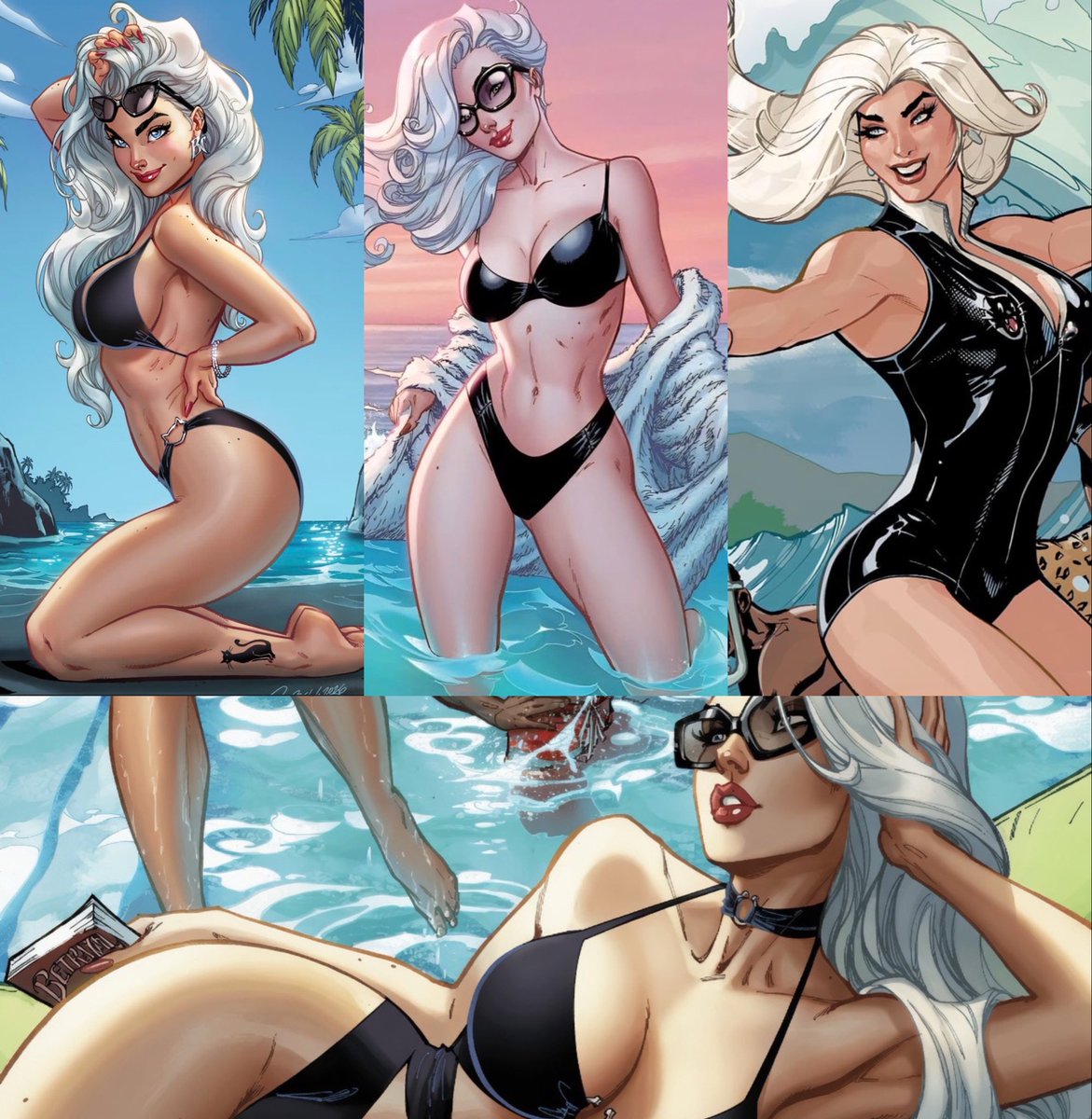 comfortblackcat's tweet photo. SUMMER BLACK CAT SKIN IN WAVE 2 PLEASE #MarvelRivals https://t.co/7SVzZ7Bftd