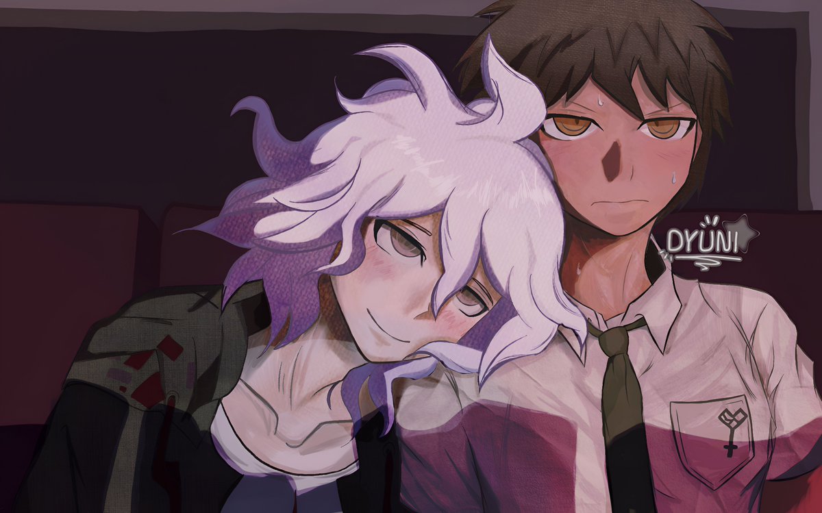 NootNoot_Lemon's tweet photo. @yndr4hope I know u made this visual novel a couple of years ago, but I really loved your work!! I hope you don't mind that I made a fan art <3

#danganronpa #komahina #Hajimehinata #Nagitokomaeda https://t.co/7ZN480D8Sa