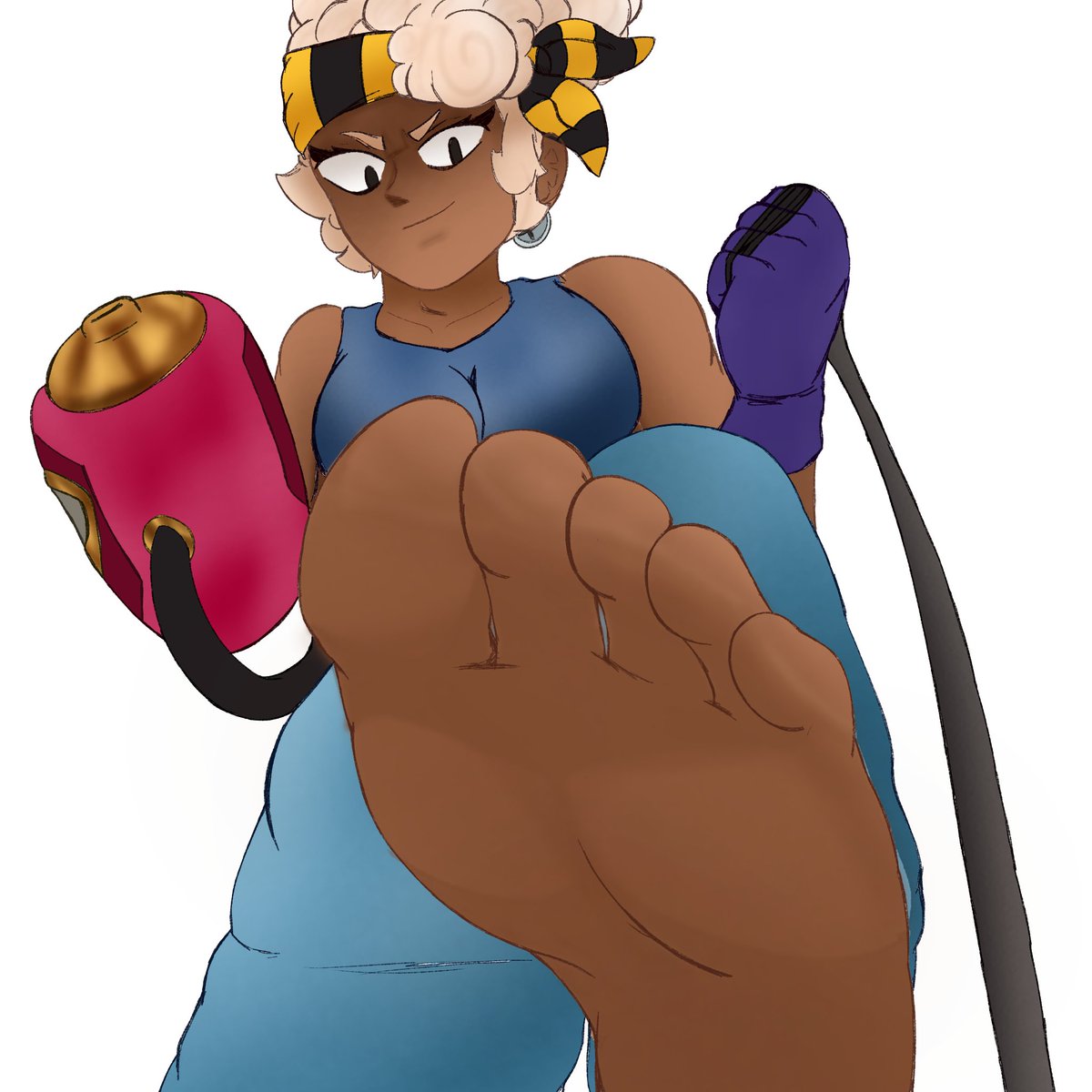 TacitusArtist's tweet photo. Just be a good boy and make sure to keep her feet showered with attention and plenty of licks~ https://t.co/ktr3hM1ylw