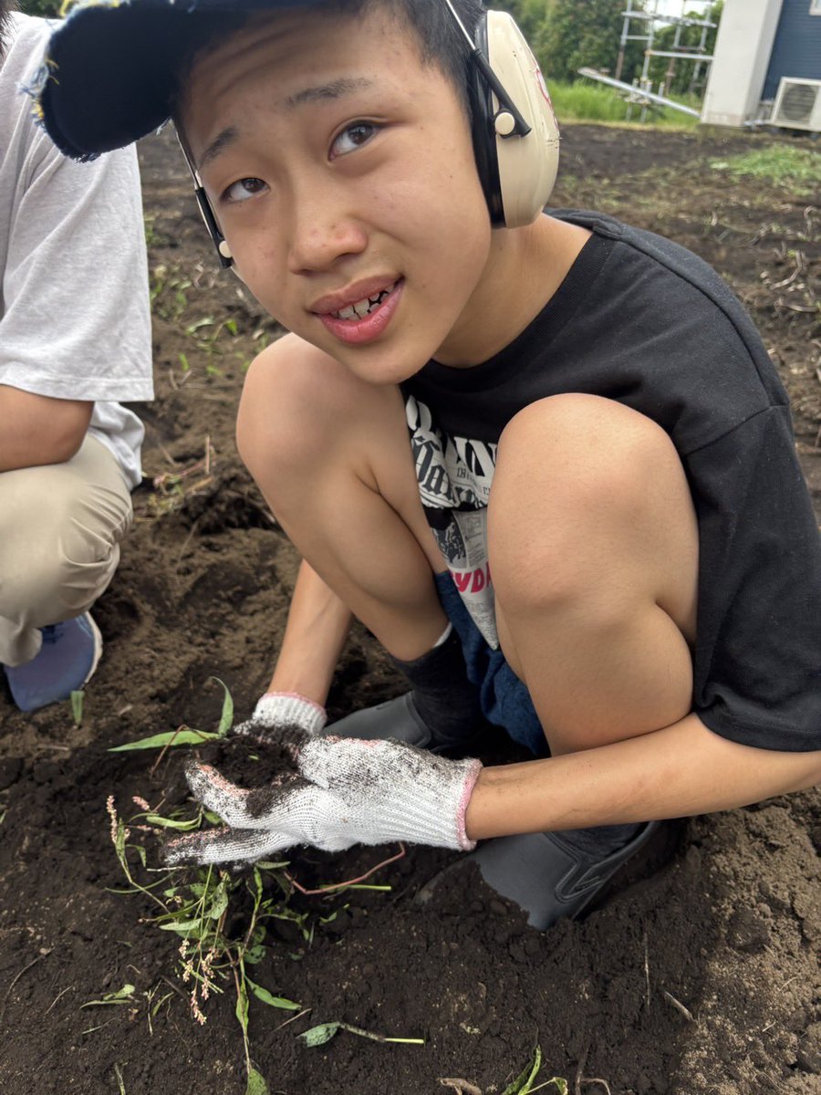 🥔お芋掘りに行ってきましたー(v´∀`*) ﾎｳｻｸ☆ 7月4日（土）、こどもの