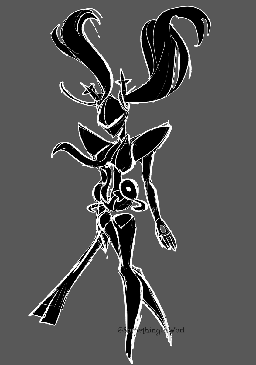 SomethingInWorl's tweet photo. Knightsune Miku (For a friend) https://t.co/sFkpi4uclQ