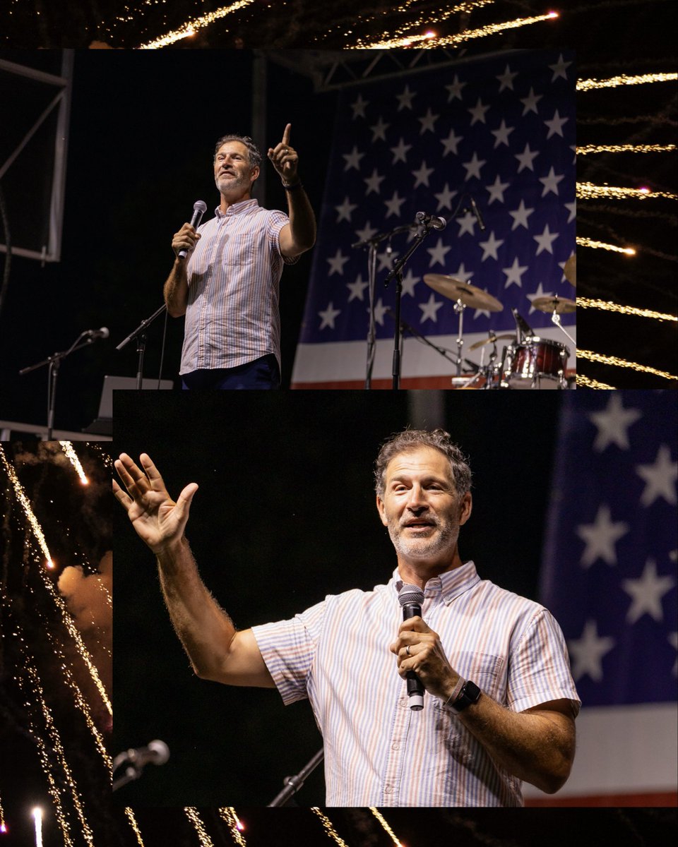 firstbaptistmj's tweet photo. What an unforgettable evening celebrating America’s 250th! 🇺🇸❤️🤍💙

Thousands from across our community joined us for an incredible night of family fun, great food, live music, and a spectacular fireworks show. Thank you to everyone who came and made it an evening to remember! https://t.co/sJVgaKehXm