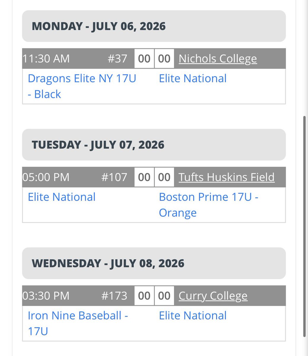 brendank2027's tweet photo. *SCHEUDLE UPDATE*
My first game back this summer will be tomorrow at the Boston Classic event hosted by Prospect Select. Can’t wait to get back on the field and compete.
@elite_national2 
@j_murph35 
@cbebaseball 
@BBHprospect 
@PSBaseballinc https://t.co/xEolmLaWbx