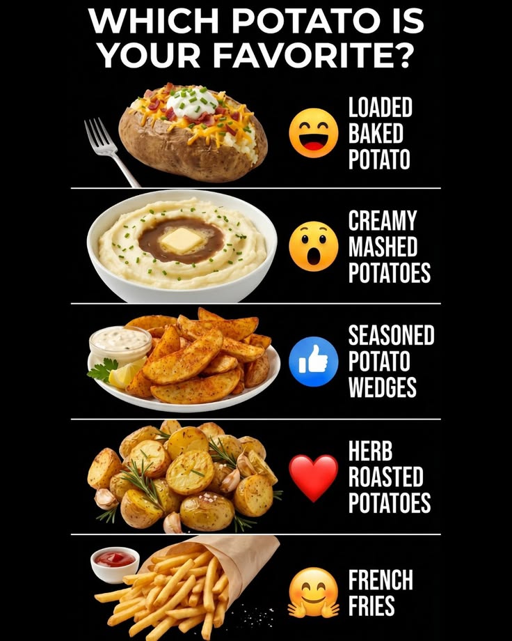 bamagirl_4_eva's tweet photo. Which potato is your favorite? https://t.co/mYx4cfQKZR