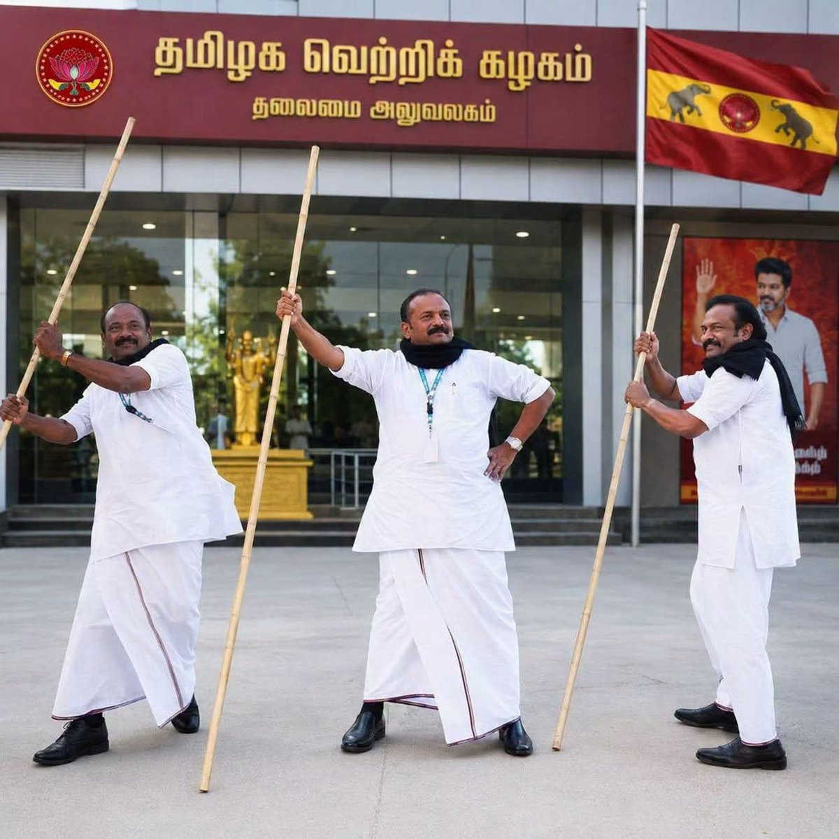 sakthi_racer's tweet photo. விஜய்க்கு வரும் தாக்குதல்களை தடுக்கின்ற கவசமாக இருப்பேன்.... 😂

-வைகோ https://t.co/5sju1YBKD9