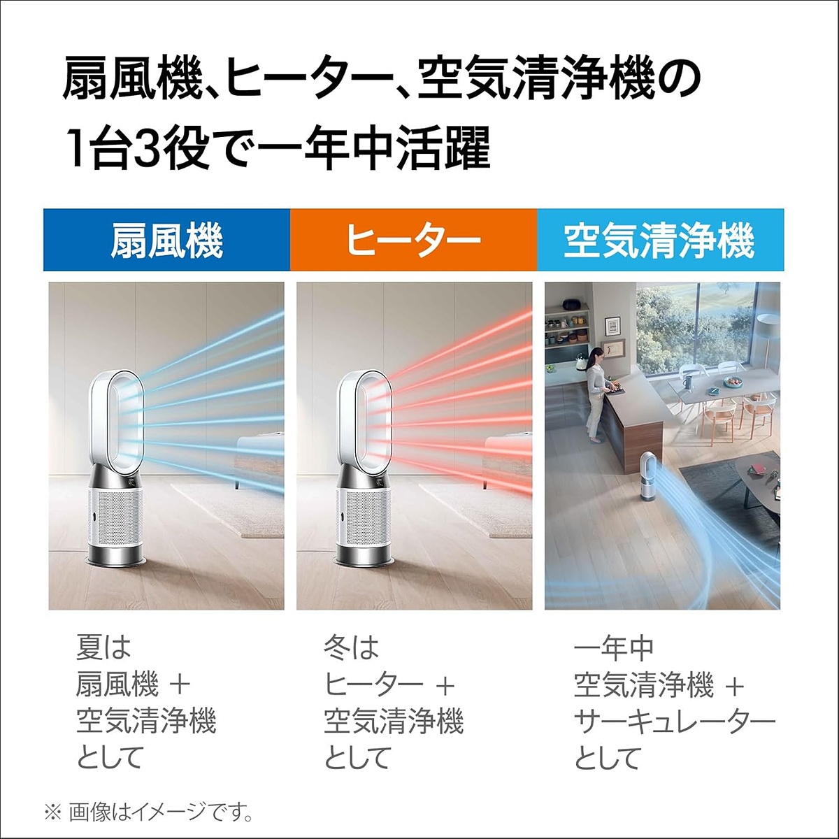 Dyson 19年　訳あり ホット&クール　整理番号A10