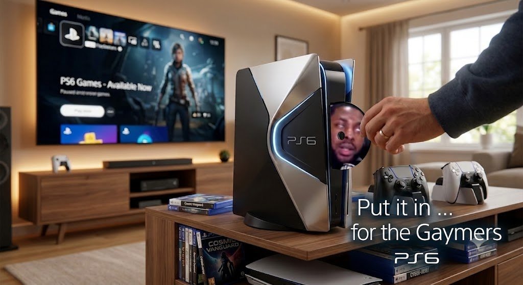JackmoveJohnny's tweet photo. Who's ready for PS6?! #PlayHasNoLimits #PutItInMe https://t.co/BAy0ir6AwG