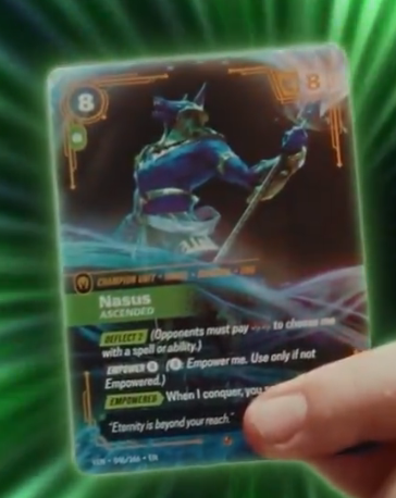 DcJuggernaut's tweet photo. NEW CARDS BABY RIFTBOUND GET ON THE HYPE TRAIN LET'S RIDE @playriftbound  @RiftboundReport  #TCG https://t.co/eIBRxGOff5
