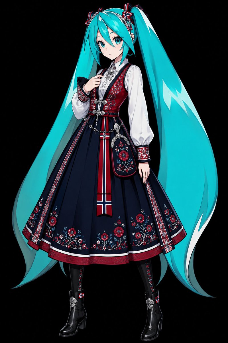 Politzania10's tweet photo. @Gacha_Zone Jeg heter Hatsune Miku! https://t.co/5K14qST8GM