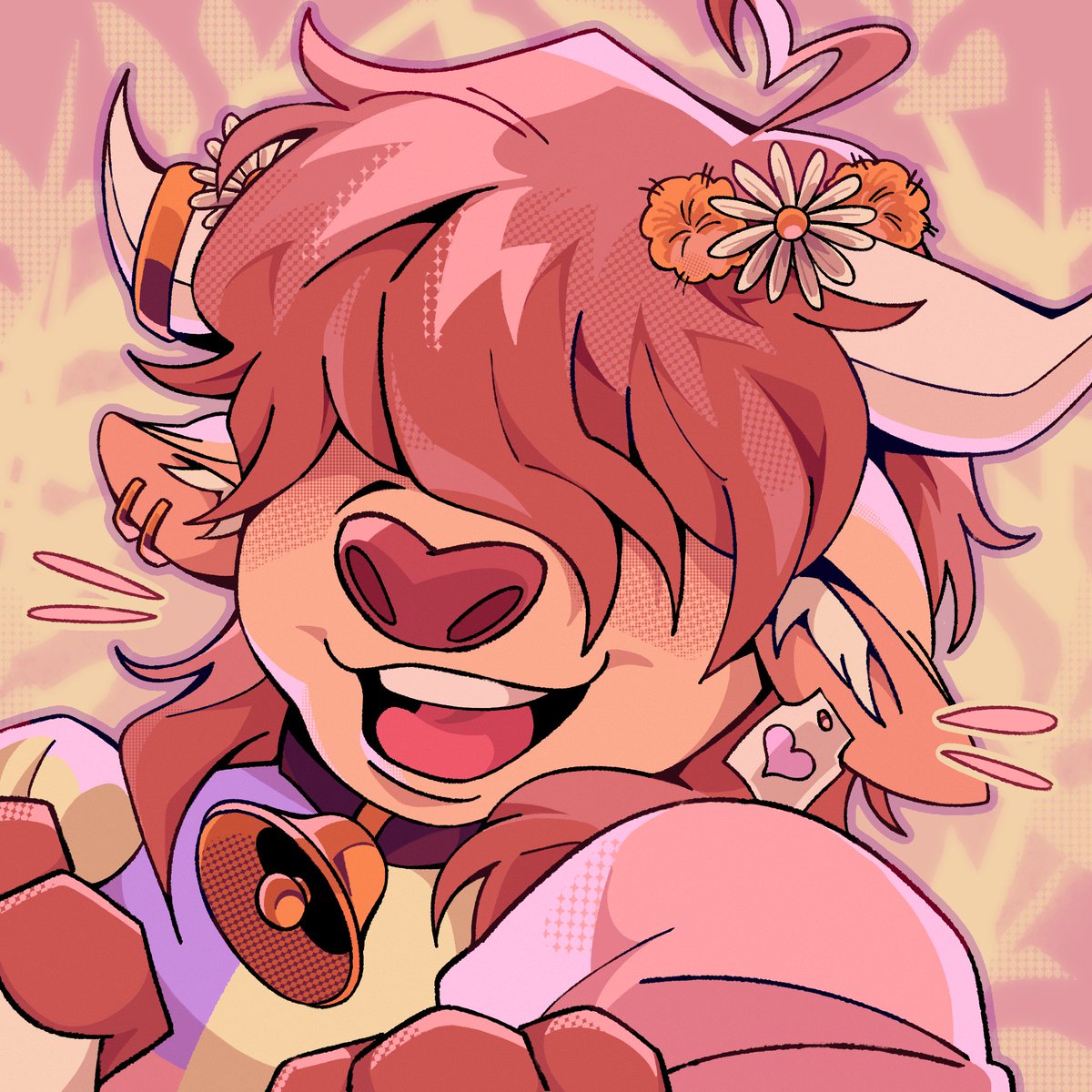 pretzelmintz's tweet photo. have a few c0mm slots open during july for anyone thats interested! 🧡 https://t.co/Am4UszOM5f