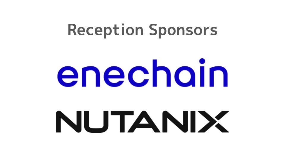 CloudNativeComm's tweet photo. Japan Community Day 2026 at KubeCon Japan 2026のスケジュールが公開されました！
Reception Sponsorには enechain 様、Nutanix 様にご協賛いただいております！
現在満員でWaitlistが発生しているため、参加が難しくなった方は登録解除をお願いいたします。
https://t.co/frVZ5XYdka
#CNCJ #KubeCon https://t.co/mzUYqc1uYX
