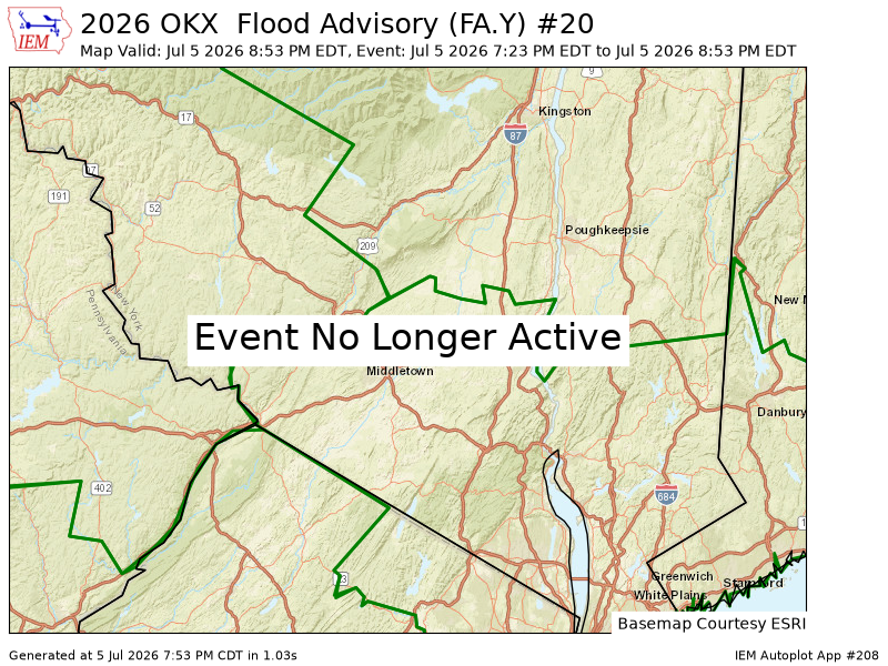WCCH2024's tweet photo. OKX cancels Flood Advisory for Orange [NY] https://t.co/n9I47PJXuo https://t.co/wdoFBNGoDj