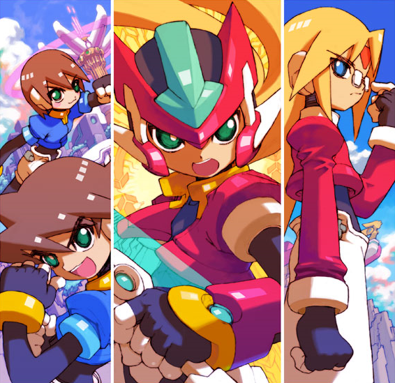 capcom_official's tweet photo. 7月6日は『ロックマン ゼクス』(2006年/DS)の発売日です！ https://t.co/SMjeyEZA9k