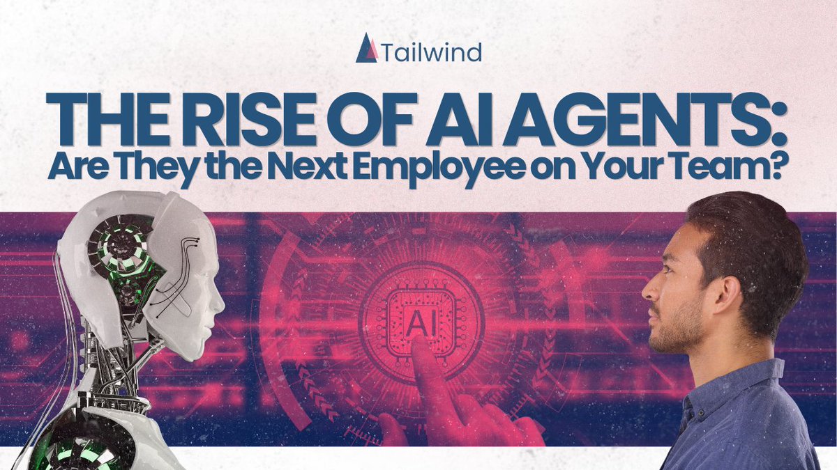 Tailwind_IT's tweet photo. Most businesses are still figuring out ChatGPT. AI agents are already helping teams automate work and move faster.

But they also raise real security, governance, and IT strategy questions.

Read more: https://t.co/QNSdaSIGHp

#aiagents #cybersecurity #digitaltransformation https://t.co/A4a5DRHSFd