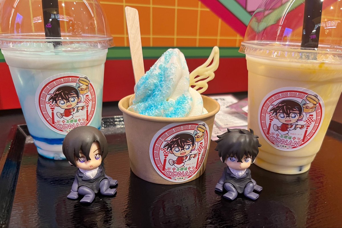 lands_2's tweet photo. コナンカフェも��ったし、大阪本陣も行けたし満足でしたな。 https://t.co/lZoL4k2fvR