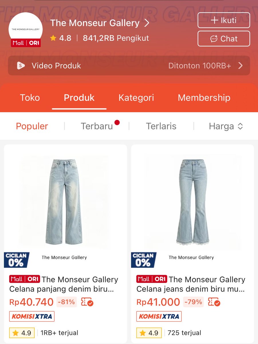 inibiyah's tweet photo. INI TOKO KEBANGETAN BGT NGASIH HARGA... YAKALI SE BAGUS INI HARGANYA SEGINI?! https://t.co/oHlU5dodJz