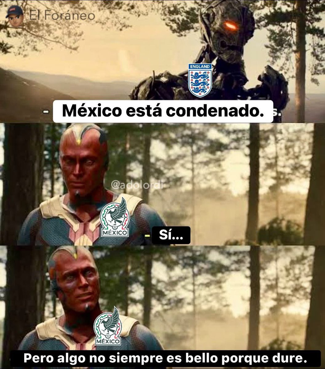 apeordi's tweet photo. Se jugó y se peleó. Estamos orgullosos de ustedes @miseleccionmx 🇲🇽

#SelecciónMexicana #México #Inglaterra https://t.co/xnemSuuzvA