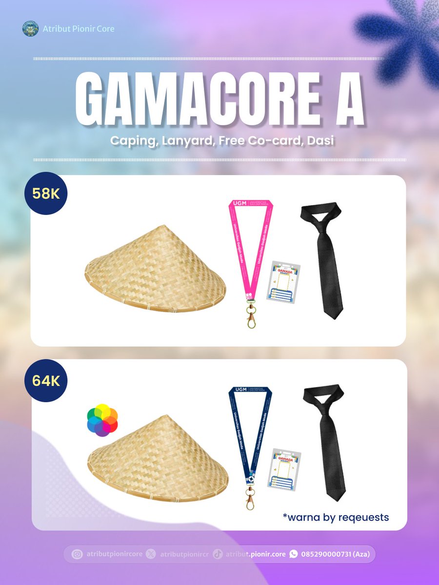 atributpionircr's tweet photo. BUNDLE ATRIBUT (GAMACORE) 

#UGM #PIONIR #GAMADA #ATRIBUTPIONIR https://t.co/omgdXbmnGn