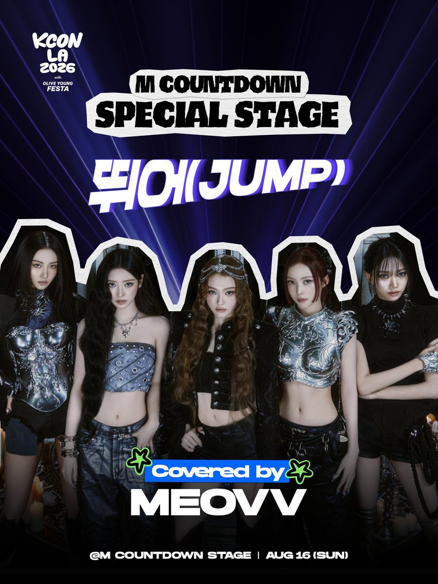 itsmeovv's tweet photo. MEOVV WILL COVER BLACKPINK JUMP ON KCON LA 2026 https://t.co/3sUEGtvA9L