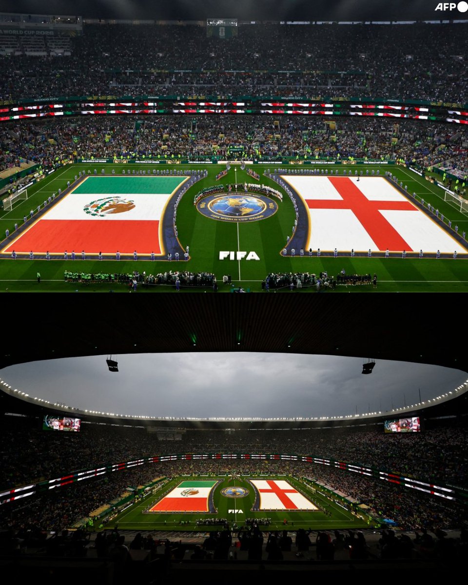 InvictosSomos's tweet photo. El hermoso, pletórico, glorioso e incomparable Estadio Azteca. El lugar donde Maradona y Pelé fueron campeones del mundo. La casa de la Selección Mexicana. El único inmueble tres veces mundialista. EL VERDADERO TEMPLO DEL FÚTBOL.