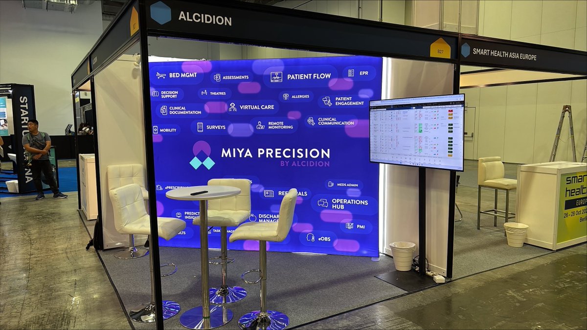 alcidion's tweet photo. Last week’s Smart Health Asia conference offered an inspiring view of what lies ahead for South East Asia.
🤝If you connected with Alcidion and would like to continue the conversation, get in touch at: https://t.co/ZyuclJUHg4
#SmartHealthAsia2026 #MiyaPrecision #Alcidion https://t.co/uZrCZCHOBj
