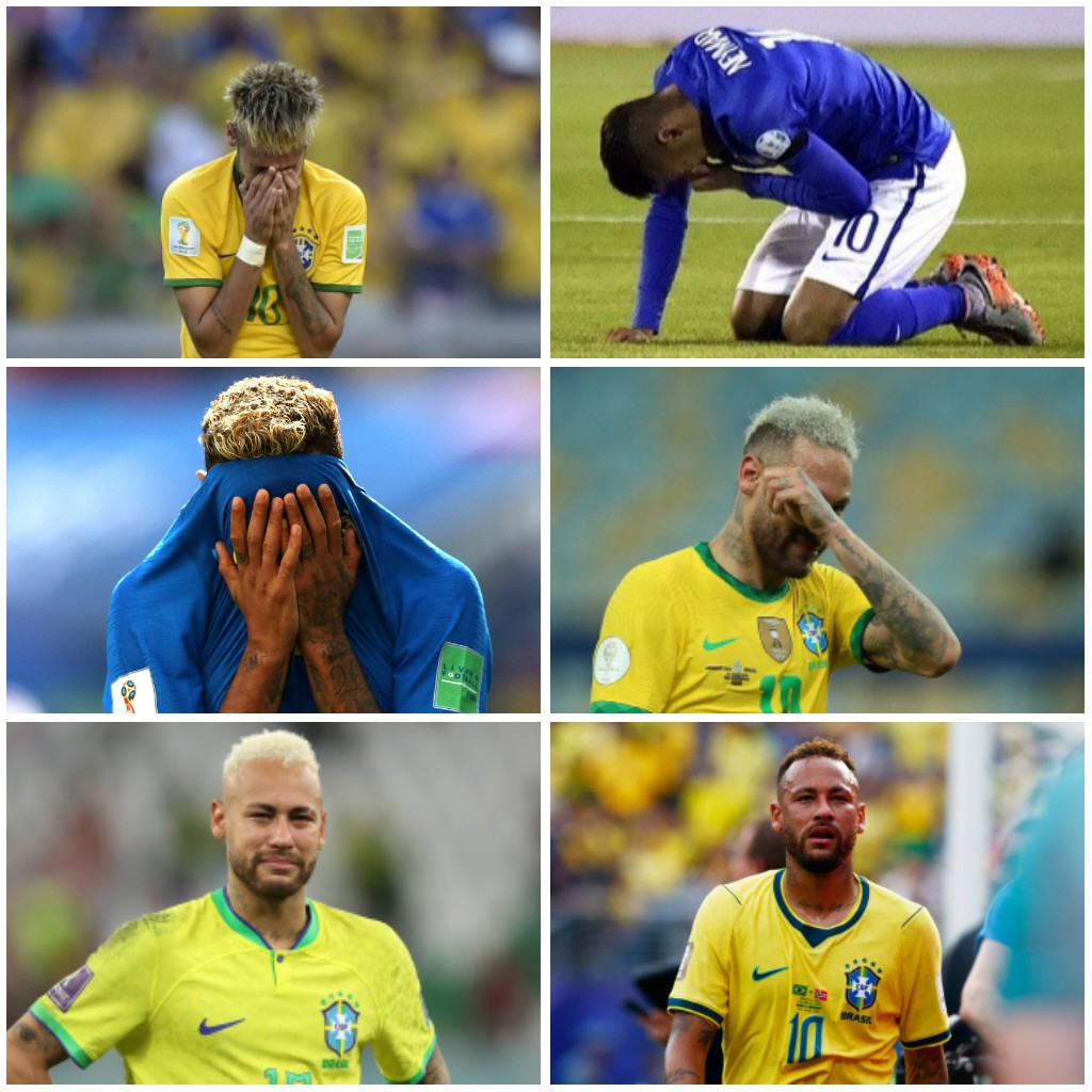 Windekind_Budi's tweet photo. Sebagai salah satu pemain top dari negara sepakbola yang hebat kayak Brasil, sebenernya kasihan liat nasib Neymar

Alih-alih angkat piala, Neymar lebih sering menyelesaikan turnamen dengan linangan air mata

Piala Dunia 2014
Copa America 2015
Piala Dunia 2018
Copa America 2021
Piala Dunia 2022
Piala Dunia 2026

Neymar absen di Copa America 2016, 2019 & 2024