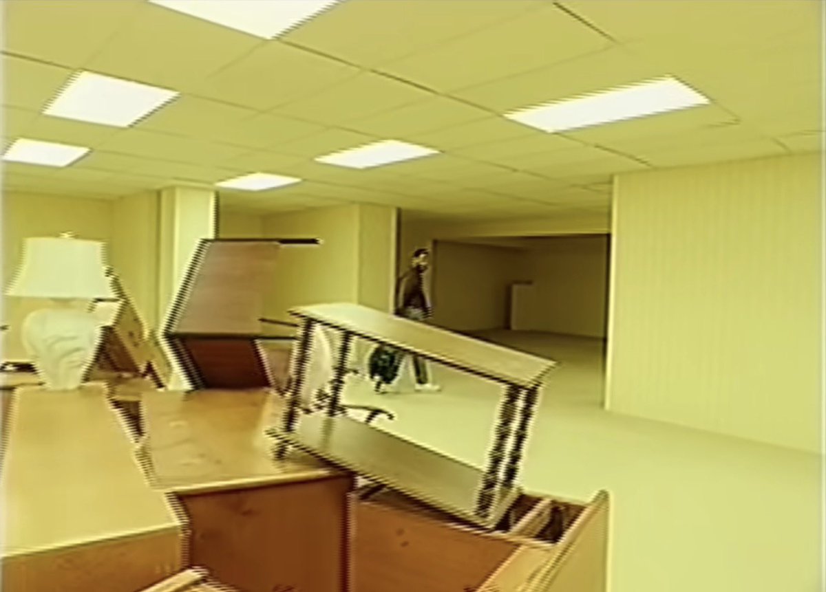 KaneHypeGuy's tweet photo. If you enjoyed the found footage segments in Backrooms, then you’re going to love Backrooms: Everything Must Go. While it doesn’t follow Clark, it’s 16 minutes of fully new post-credits found footage content that will satisfy your cravings for sure. https://t.co/qrrUZQxWEg