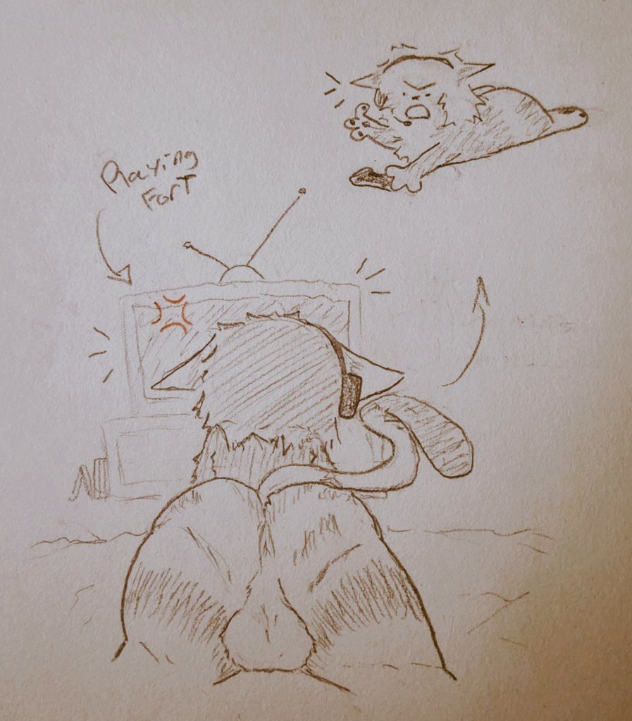 oof33roni's tweet photo. Tika chudling #furryartㅤㅤㅤ https://t.co/GRkWrfuVH2