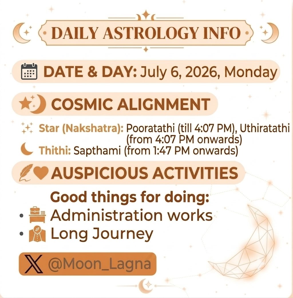 Moon_Lagna's tweet photo. Good Morning 🌞
#Astrology #DayInfo https://t.co/czBP4vRDUQ
