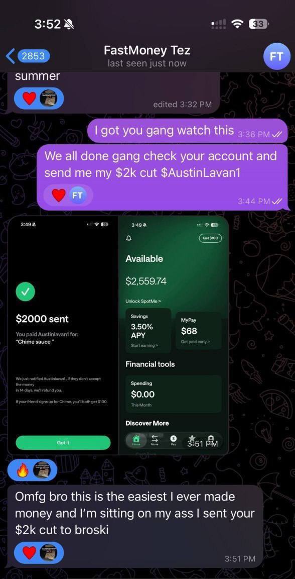 ligoatt's tweet photo. NO CAPTION NEEDED‼️

JUST BRING ME A 😎 CHIME ACCOUNT WITH AT LEAST $50 IN BALANCE SO WE BOTH CAN EAT.

•
•
Dm rn to start🤳📥: https://t.co/FnRATQEs0p
•
•
 #fypviral #foryou #motivation https://t.co/0WJvGBwumm