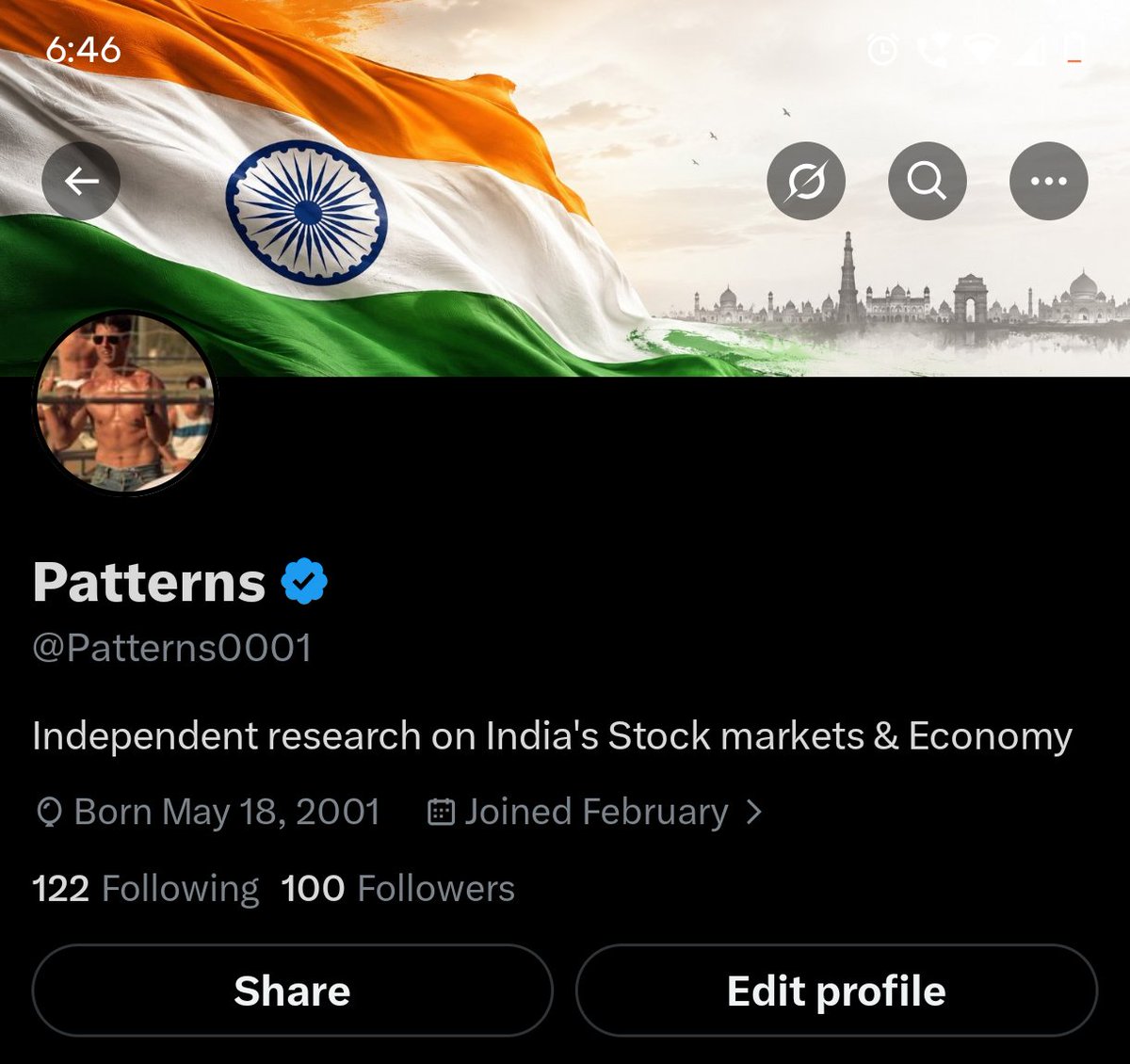 Patterns0001's tweet photo. 100 Followers so far ✅

Thanks Everyone!! https://t.co/FeC3CvEQZN