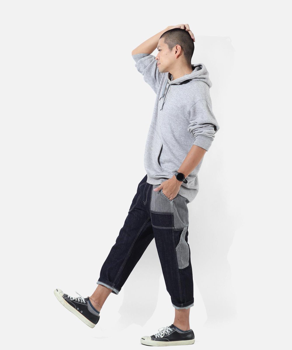 HOOK_LET's tweet photo. ワークテイストをベースに仕上げた、カーデニングクロップドパンツが再入荷。

程よくゆとりのあるシルエットで動きやすく、ガーデニングやアウトドアはもちろん、タウンユースにも対応。

ぜひ一度ご覧ください。

https://t.co/loLc3ayQLD https://t.co/NllG8X2AH0