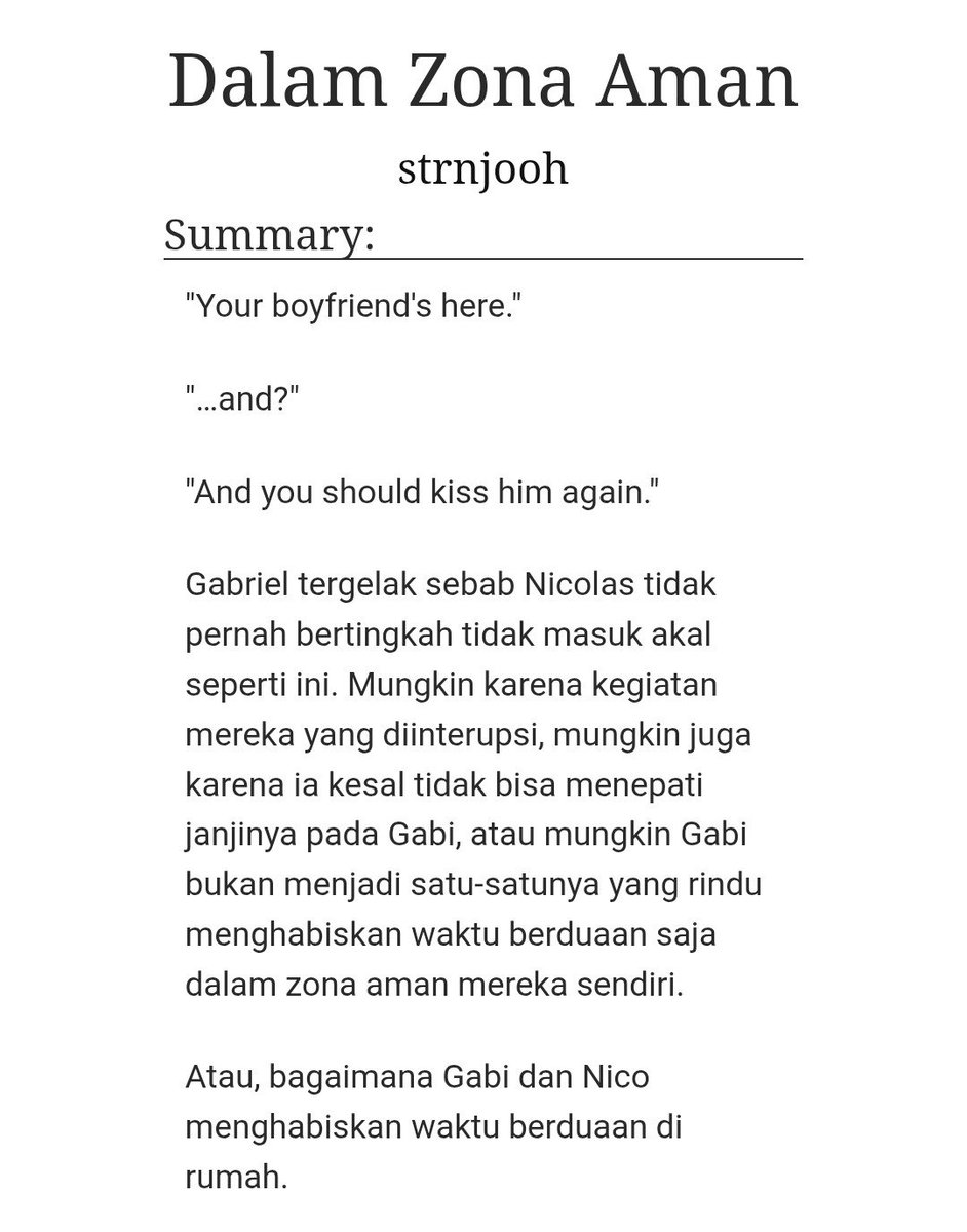 greatstby's tweet photo. Mengintip gimana #gabico pacaran di rumah (edisi kangen2an) https://t.co/mQYQfxQ65u