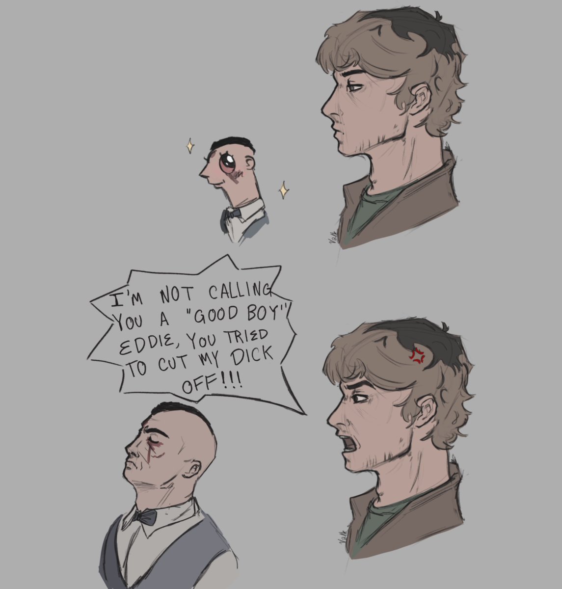 ValkyrieIsDead_'s tweet photo. Awh, c’mon! :<
#weddie #waylonpark #eddiegluskin #outlast #outlastwhistleblower https://t.co/Y4sYfbZfsb