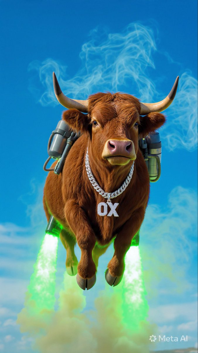 DdddtggGg's tweet photo. To the sky OX army goes🐂🚀

$0x https://t.co/LqjHSQX7e9