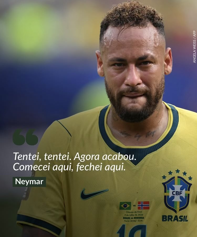 oswaldtoshiro's tweet photo. Eu, eu, eu, eu…

Neymar nunca jogou pela seleção, nunca jogou pelos brasileiros. Sempre foi por ele mesmo, pelo seu ego. O jogador e ídolo mais patético da história do Brasil. https://t.co/Qgyx2k6UNo