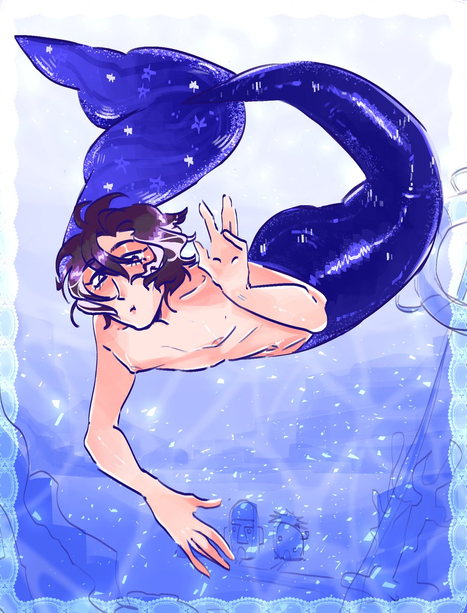 _LemEm_'s tweet photo. Vu qu'il fait chaud, mermaid jason #asng #mclng #asng https://t.co/admZSssgDC