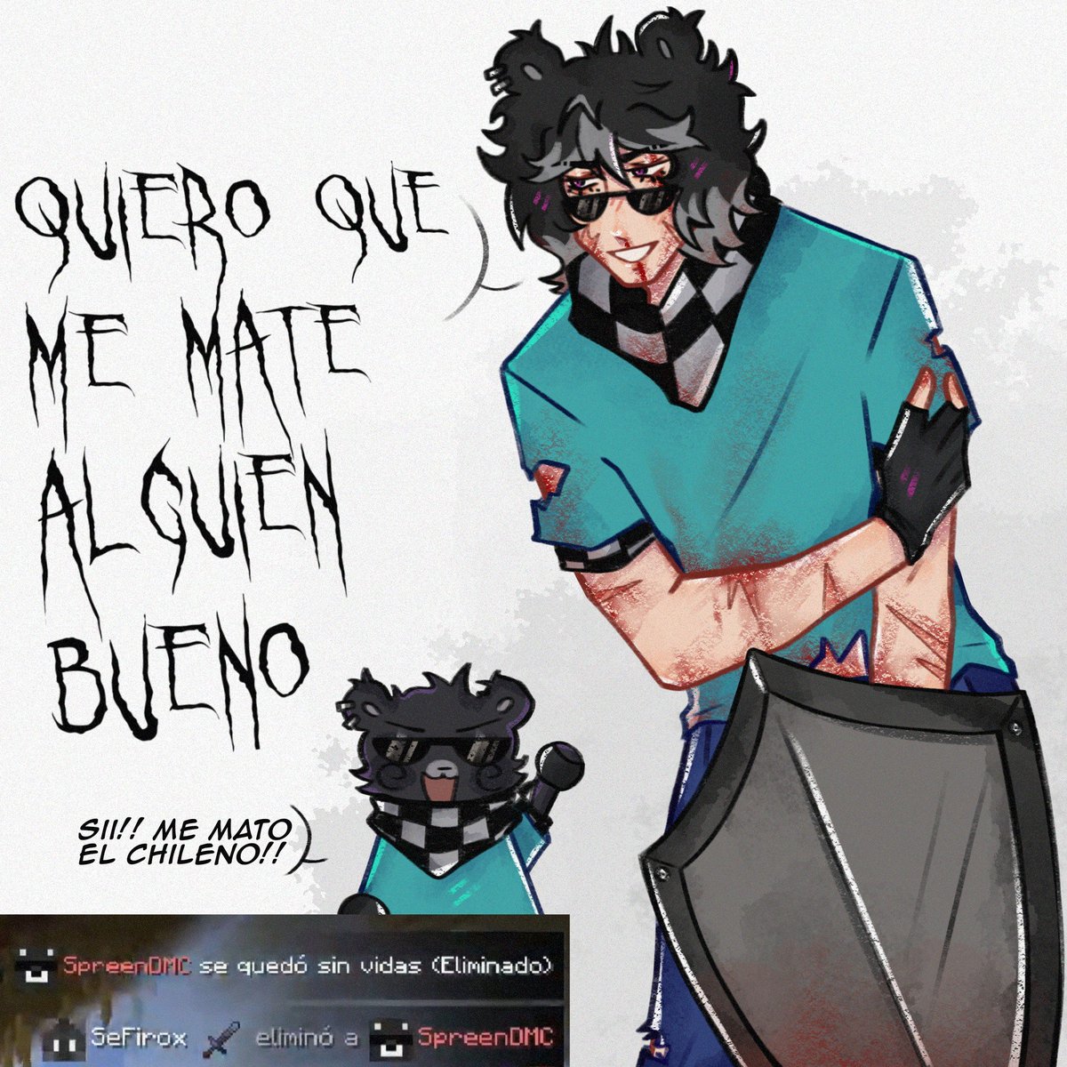 sKattys_'s tweet photo. Al menos no volvió a morir por el borde

#spreenfanart #MinecraftExtremo https://t.co/eVrRAetF2j