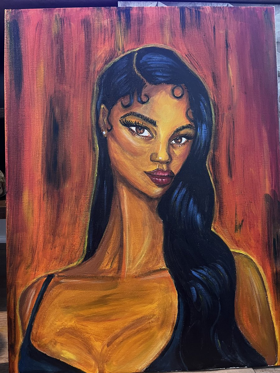 CuredByTheBLood's tweet photo. Here’s to creating without perfection, evolving without permission, and becoming the woman I’m meant to be. First thing I’ve painted in a year. Cheers! https://t.co/0u2debXRLu