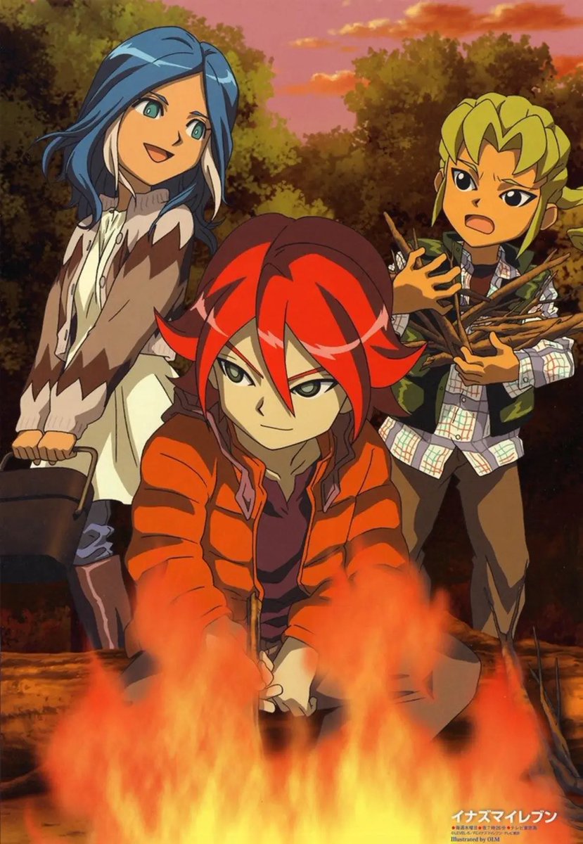 InazumaNational's tweet photo. 🖼️⚡️| INAZUMA ELEVEN (イナズマイレブン) – Hiroto, Reina and Midorikawa https://t.co/dcOFLHTKFK