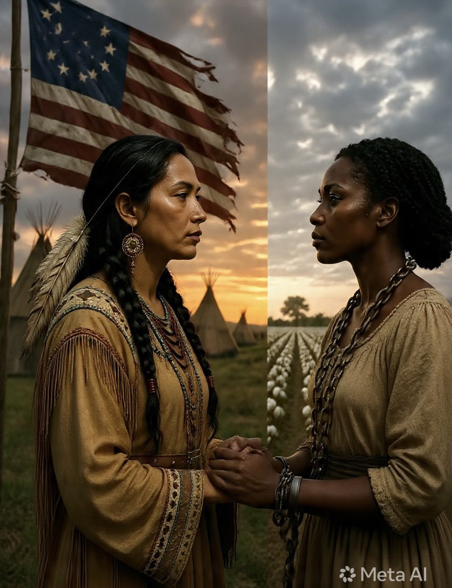 oyintsa484541's tweet photo. America at 250: The Whole Story
250 years.
As America celebrates 250 years of independence, I also remember those who paid the price for its foundation freedom is never  really fully celebrated until we remember those who were denied it.
Patriotism and truth are not enemies. We can celebrate our nation's ideals while acknowledging the genocide of Indigenous peoples and the enslavement of African people. Remembering our history does not weaken us.. it gives us the opportunity to grow from it.
May we have the courage to tell the whole story.