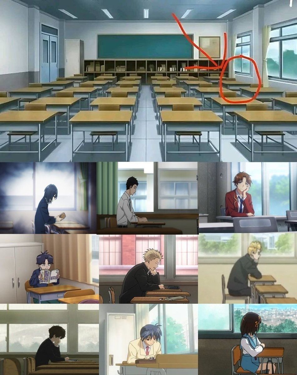 animeposts's tweet photo. Every MC character sits there 😭 https://t.co/yxdec71Vbn