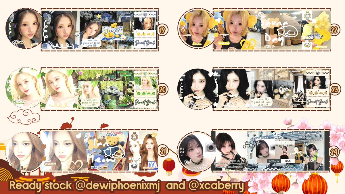 xcaberry's tweet photo. any repost would be appreciated 🍒

haloooo teman-teman (˶˃ ᵕ ˂˶) aku ada 66 CLEARANCE SALE LAYOUT READY STOCK SERBA 5K 🤍 

cek reply juga yaa! 

free retext
ava png, free minta jpg
resize wabis fee +3k
avail for sponsor giveaway 
take 6 free 1 rs / diskon 15%  
#bealanja https://t.co/y0UsR3UY9B