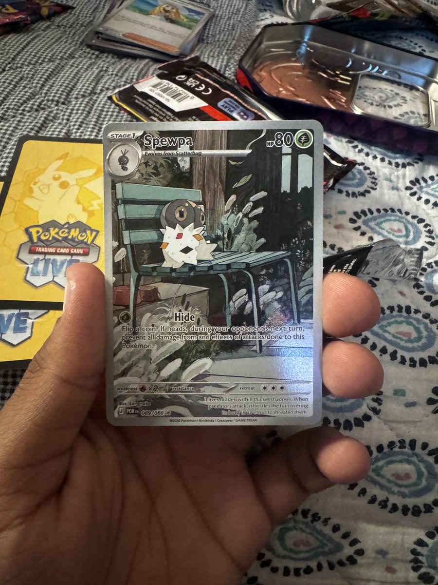 ramxtatai's tweet photo. @NoLuckLugia Not mad at the pull I got https://t.co/113WGHJcBd